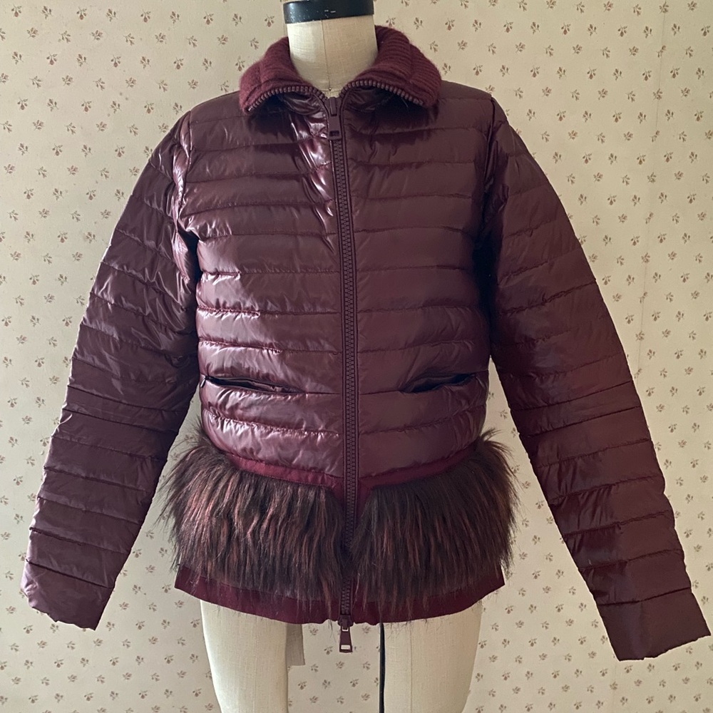 Sosken down feather puffer jacket size 1 or Small